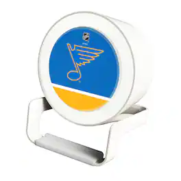 Keyscaper - St. Louis Blues Night Light Wireless Charger And Bluetooth Speaker - Multicolor