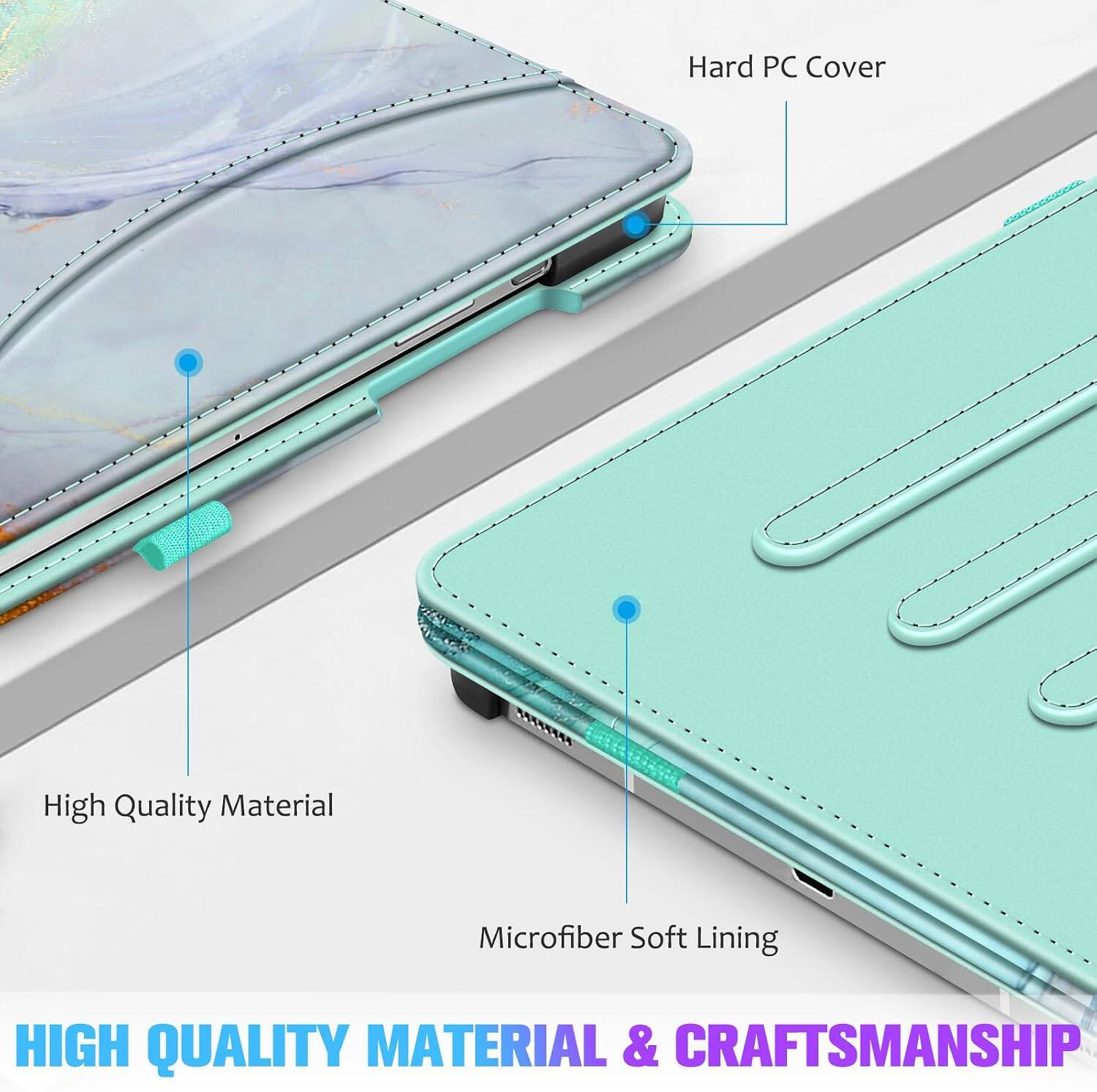 Hard PC Cover  
High Quality Material  
Microfiber Soft Lining  
HIGH QUALITY MATERIAL & CRAFTSMANSHIP
