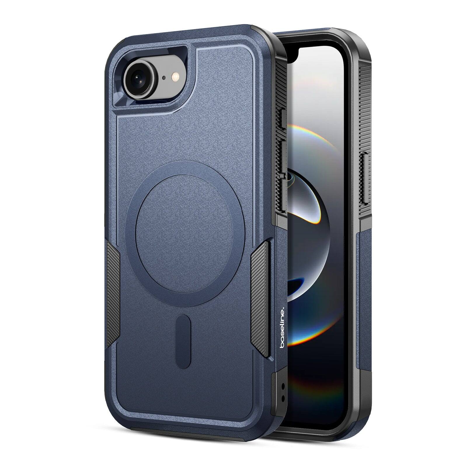Alt View 1. BASELINE - Fortress Series MagSafe Case for Apple iPhone 17e / 16e - Reflex Blue - Blue.