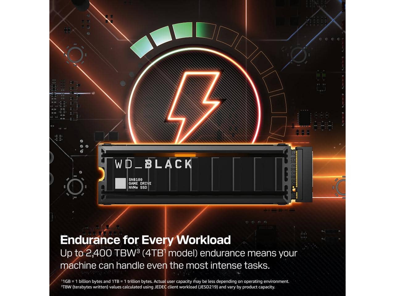 SanDisk Western Digital M.2 2280 4TB PCI Express 5.0 x4 Internal