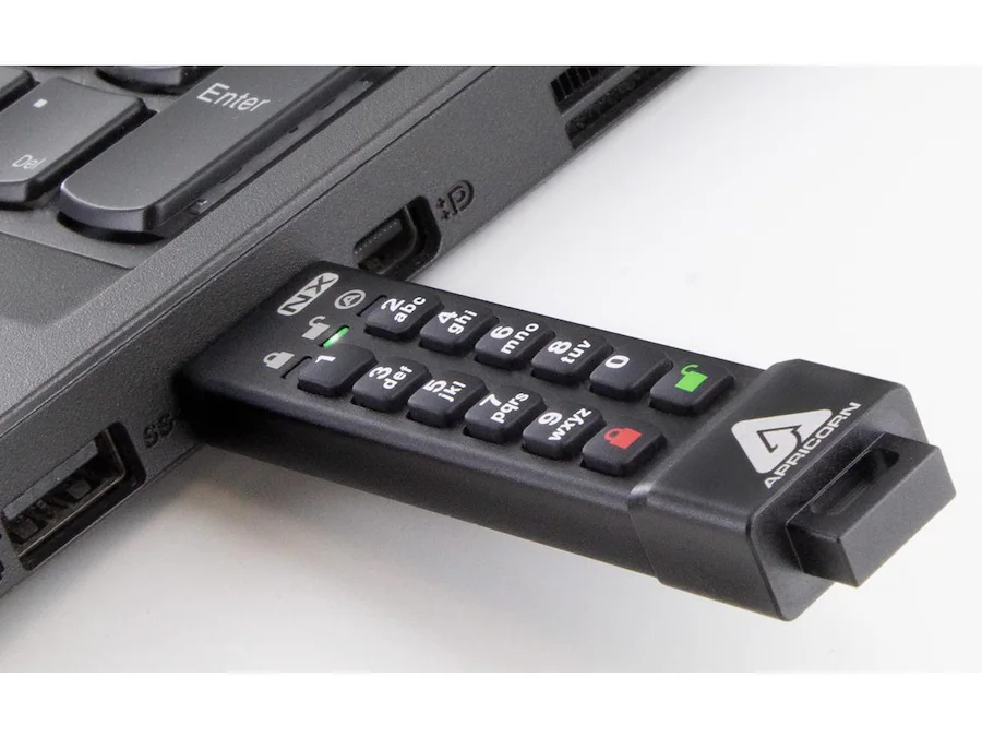 Apocorin Apricorn Apricon Aegis Secure Key 3NX 4GB FIPS 140 2 Level 3, 256 Bit ...