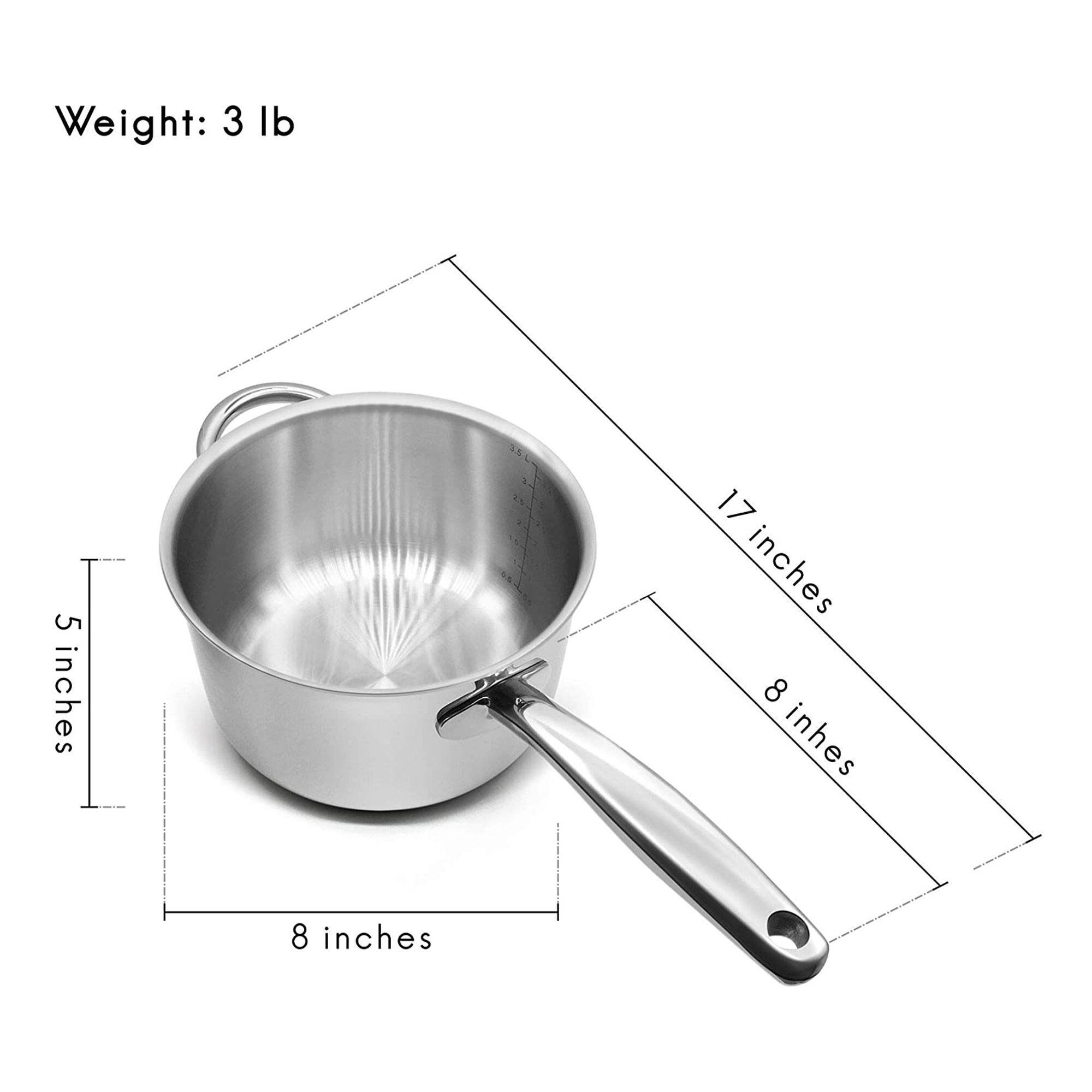 Weight: 3 lb  
5 inches  
17 inches  
8 inches  
8 inches