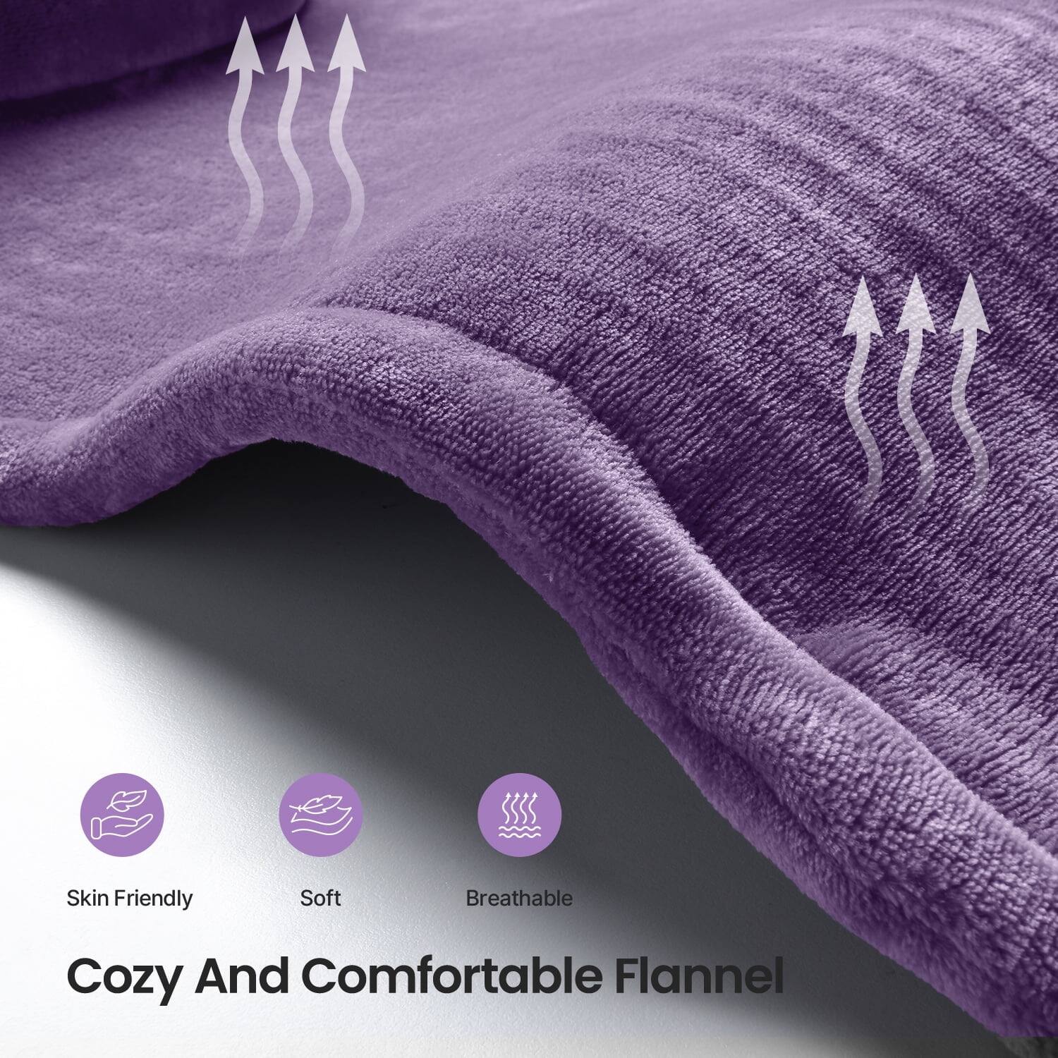 Skin Friendly Soft Breathable Cozy And Comfortable Flannel