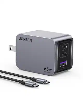 UGREEN USB-C1 USB-C2 65W Nexode Pro USB-A