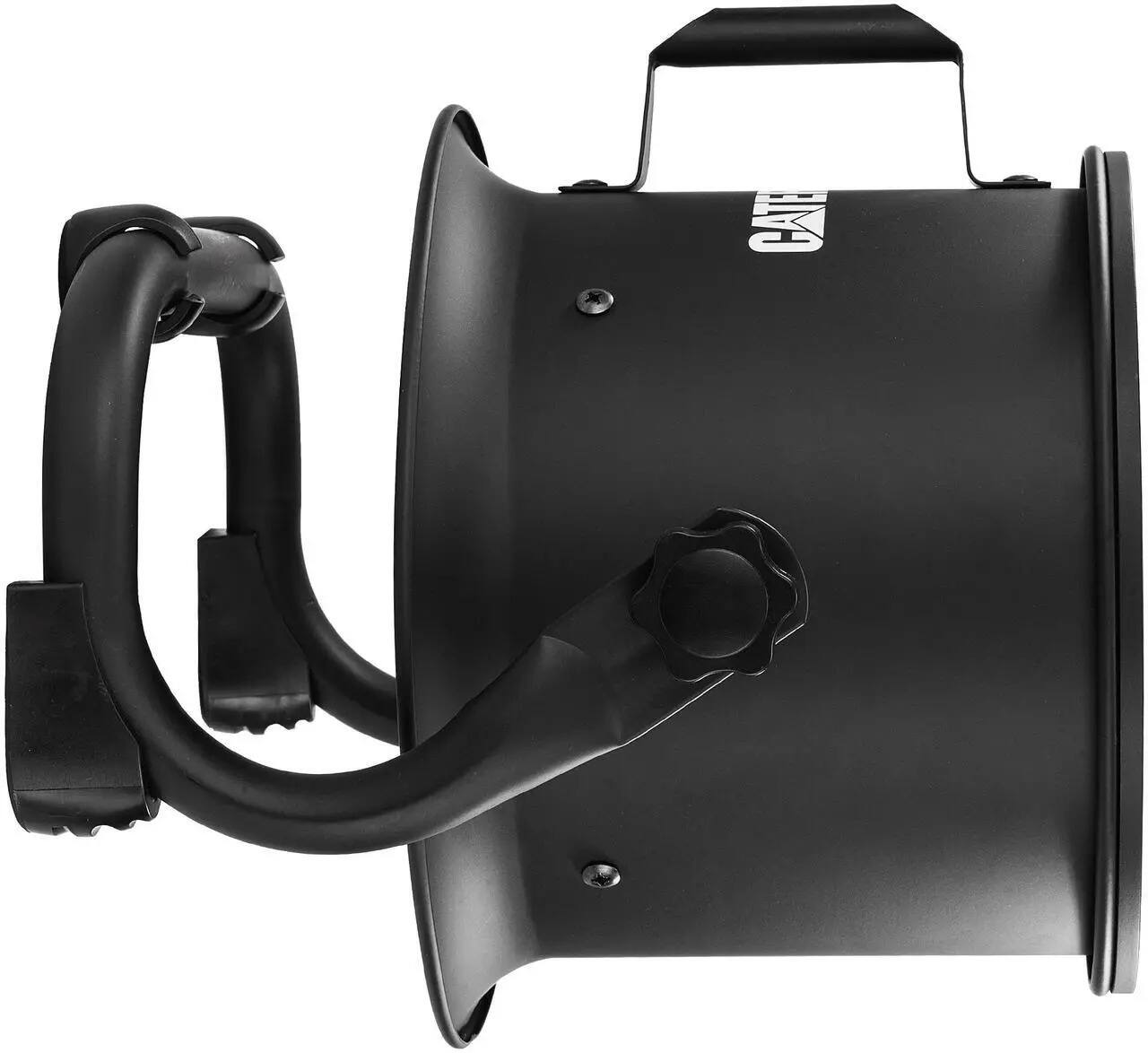 Alt View 8. Caterpillar - Caterpillar® 9" High-Velocity Fan (Black, 2-in-1): 940 CFM, 4-Speed, 360° Pivoting, Dual Ball Bearing.