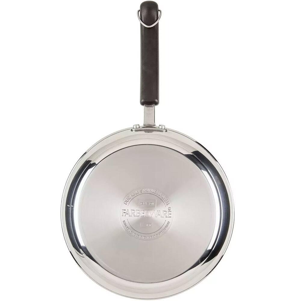 FARBERWARE  
DURABLE STAINLESS STEEL  
NON-STICK COOKING SURFACE  
EVEN HEAT DISTRIBUTION