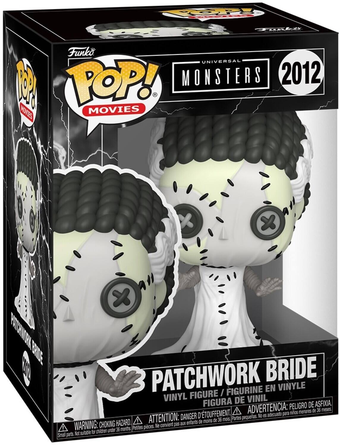 Funko POP! MOVIES UNIVERSAL MONSTERS 2012 PATCHWORK BRIDE VINYL FIGURE / FIGURINE EN VINYLE / FIGURA DE VINIL

WARNING: CHOKING HAZARD. Small parts. Not suitable for children under 36 months.