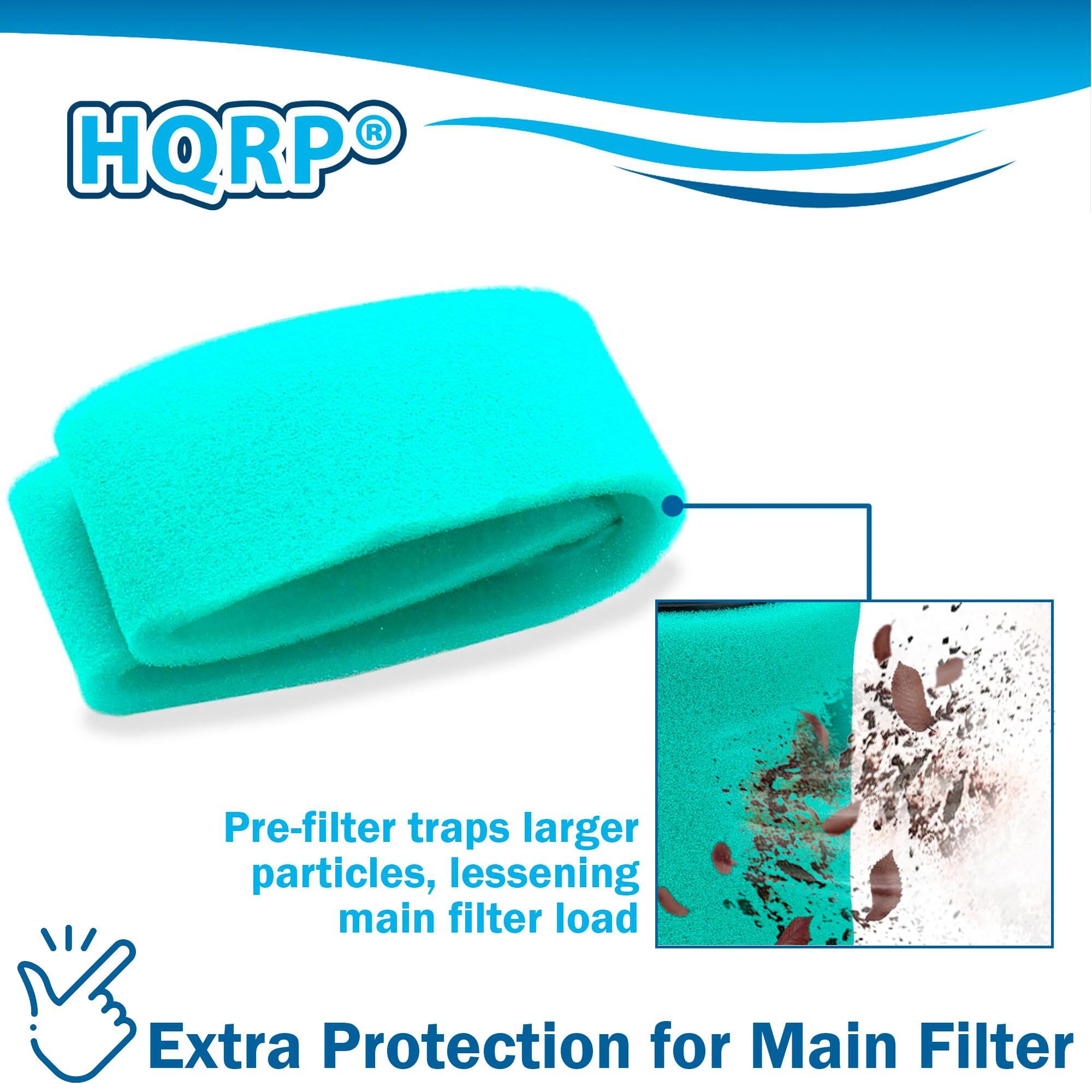 HQRP®

Pre-filter traps larger particles, lessening main filter load

Extra Protection for Main Filter