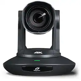 Telycam - Vision+ 4KN PTZ Auto Tracking & Live Streaming Camera with 30X Optical Zoom - Black