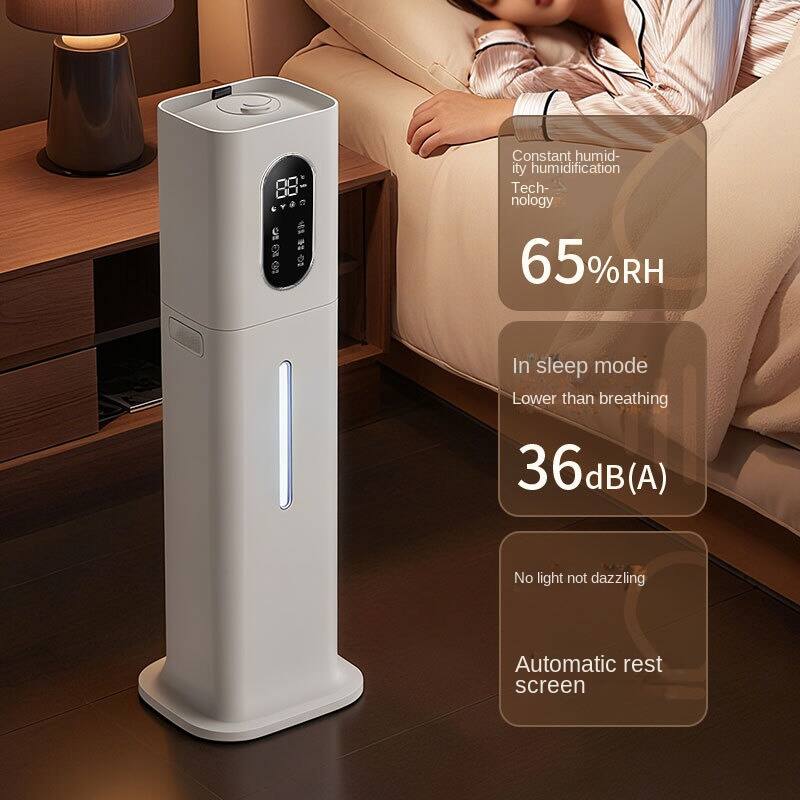88 2 Constant humidity humidification Technology  
65%RH  
In sleep mode  
Lower than breathing  
36 dB(A)  
No light not dazzling  
Automatic rest screen