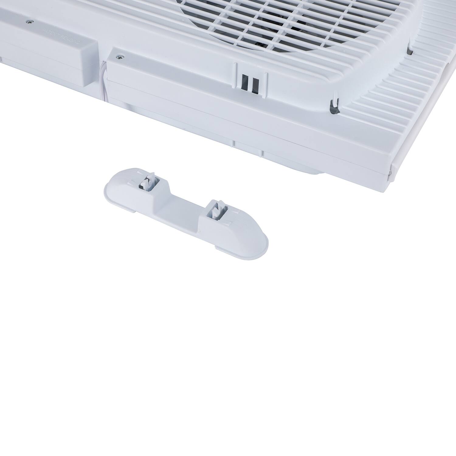 Alt View 7. Black+Decker - BLACK+DECKER 9 inch Dual Window Fan for Window Screen with 2 Speed Settings, White - White.