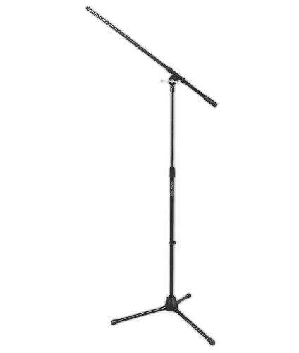 Left. On Stage Stands - On Stage MS7701B Euro Boom Microphone Stand (Black).