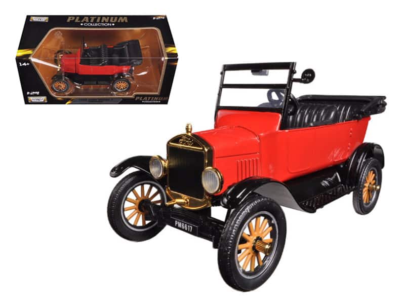 1925 Ford Model T Touring Red 1/24 Diecast Model Car by Motormax price history on PriceWatchPro