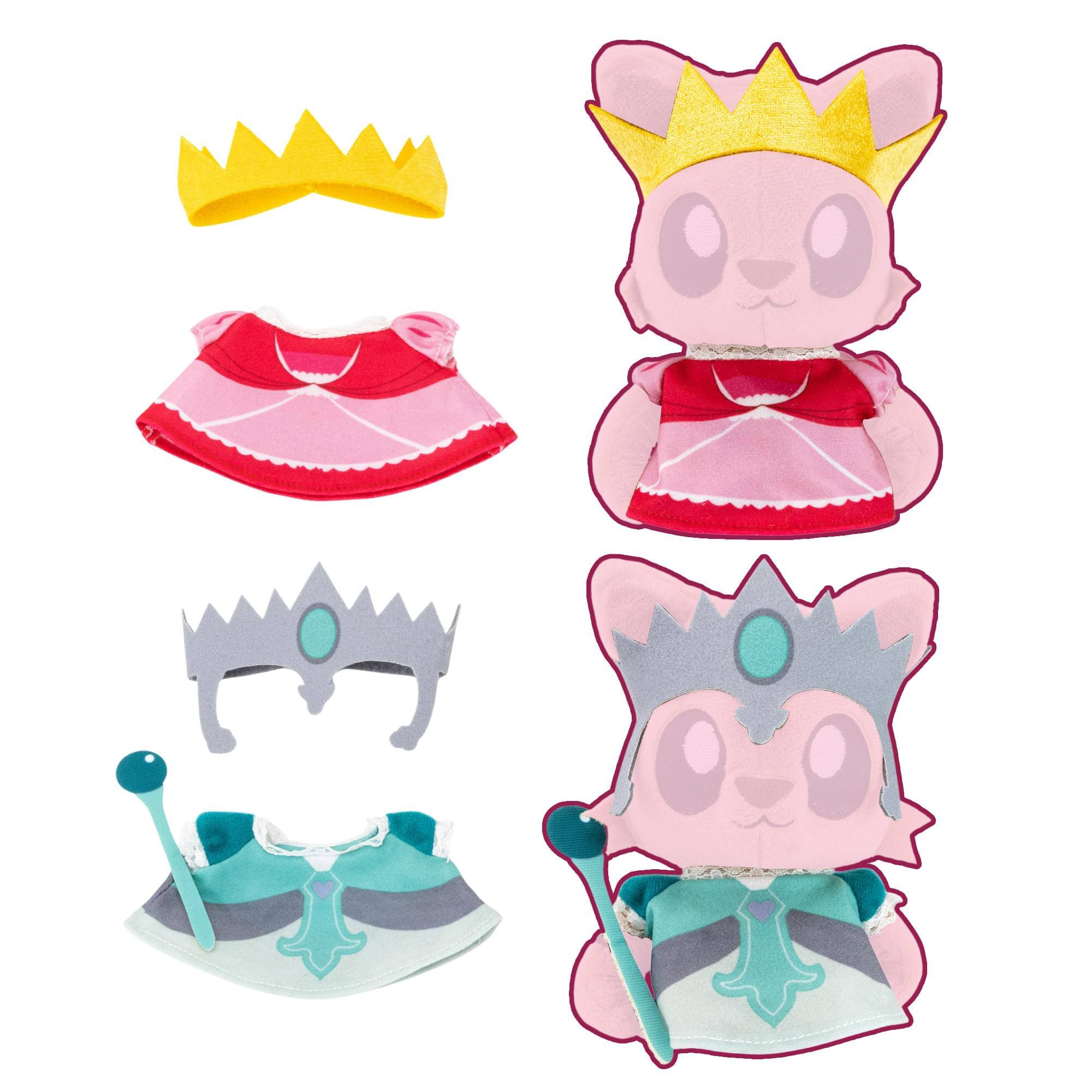 Front. Tentacle Kitty - Tentacle Kitty Campaign Critters | Princess Class Plush Clothing Pack - Multi-Colored.