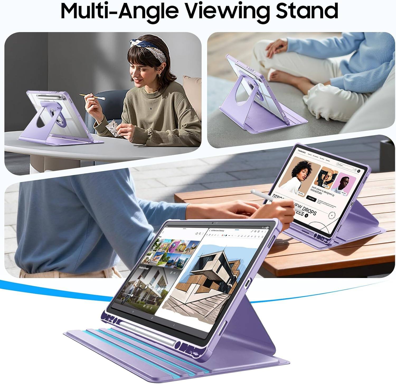 Multi-Angle Viewing Stand

DISC
- FW EES DROPS
04