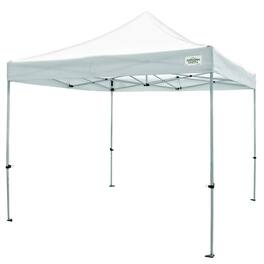 Caravan Canopy - Caravan TitanShade 10x10 Steel Frame Portable Canopy Kit - White