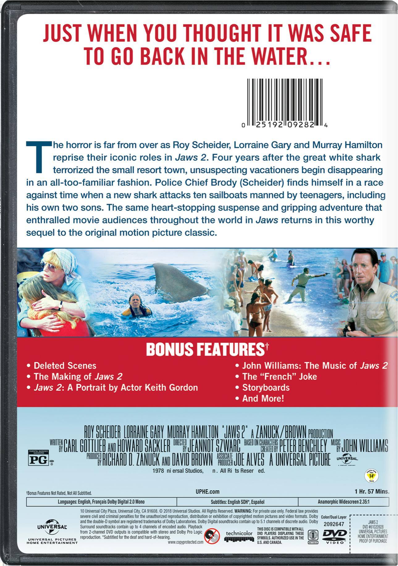 Angle. Jaws 2   - DVD.