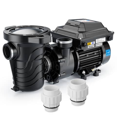 iLIVING - Variable Speed In-Ground and Above-Ground Swimming Pool Pump, 1.3HP - Black price history on PriceWatchPro