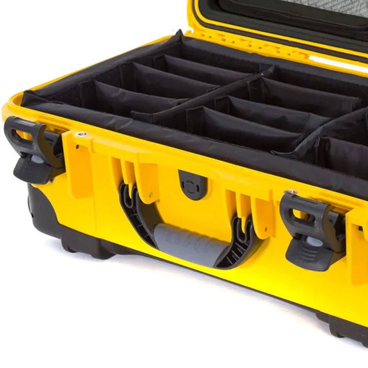 Alt View 2. NANUK - Nanuk Wheeled 935 Hard Case with Lid Organizer  Padded Dividers, Yellow.