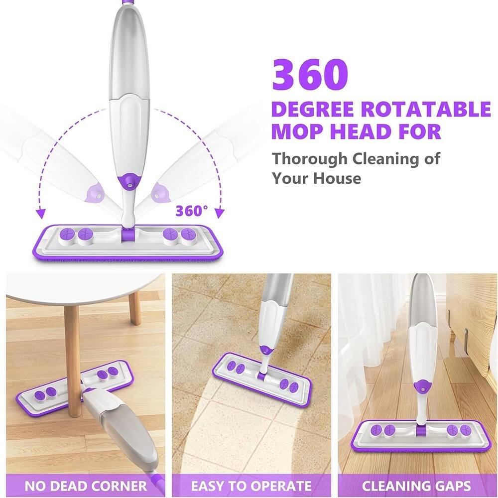 360 DEGREE ROTATABLE MOP HEAD FOR Thorough Cleaning of Your House

NO DEAD CORNER

EASY TO OPERATE

CLEANING GAPS