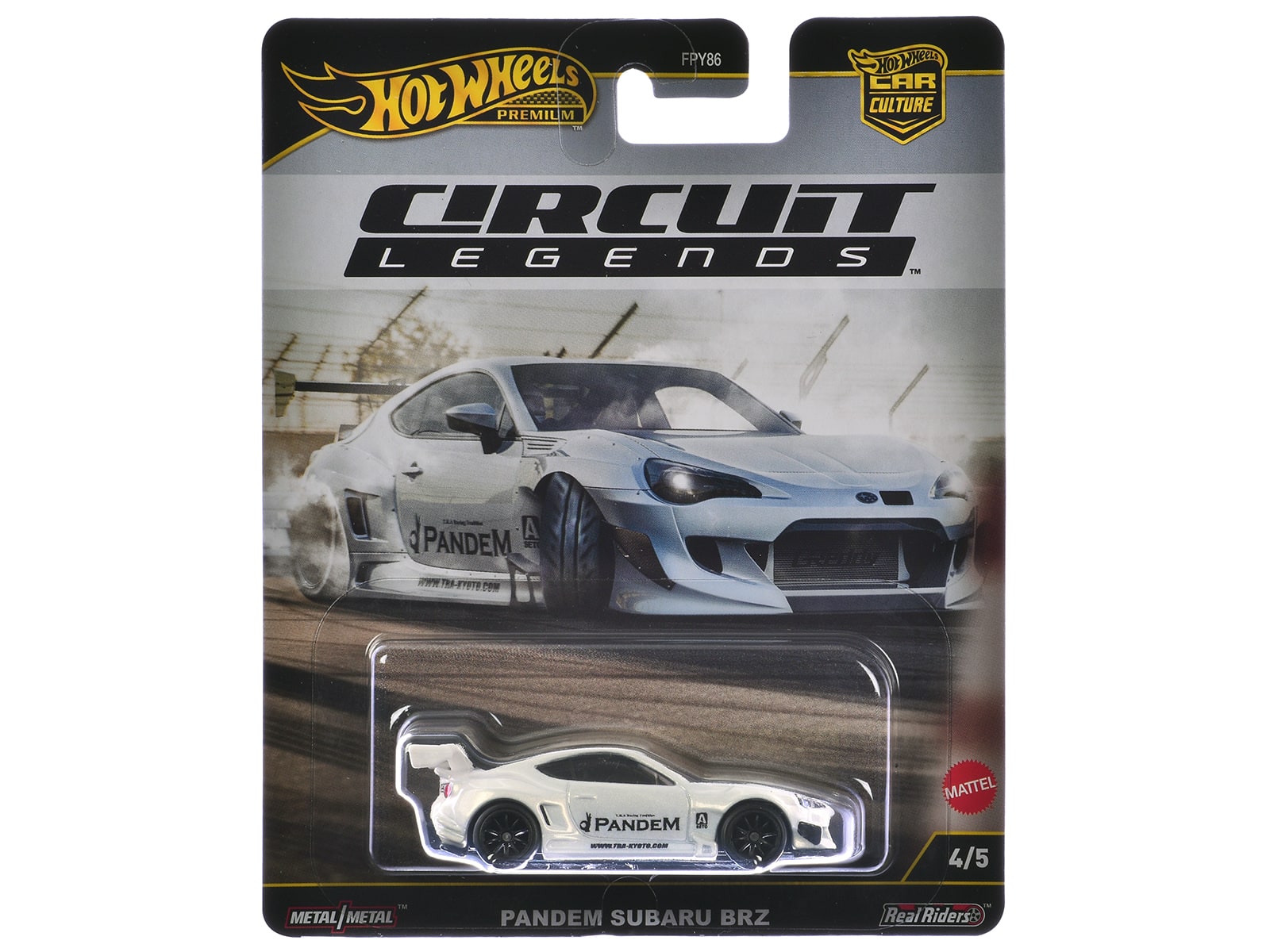 Subaru BRZ Pandem RHD (Right Hand Drive) White Metallic 