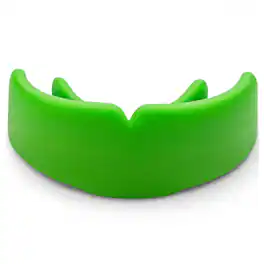 Amber Sporting Goods - Amber Fight Gear Power Mouthpiece with Case, Adult, Pack of 100 - Green