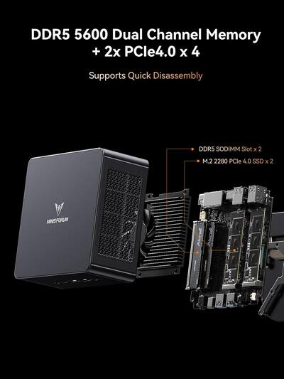 Minisforum UM890 Pro Mini PC, AMD Ryzen 9 8945HS, 32GB RAM, 1TB Minisforum UM890 Pro Mini PC, AMD Ryzen 9 8945HS, 32GB RAM, 1TB