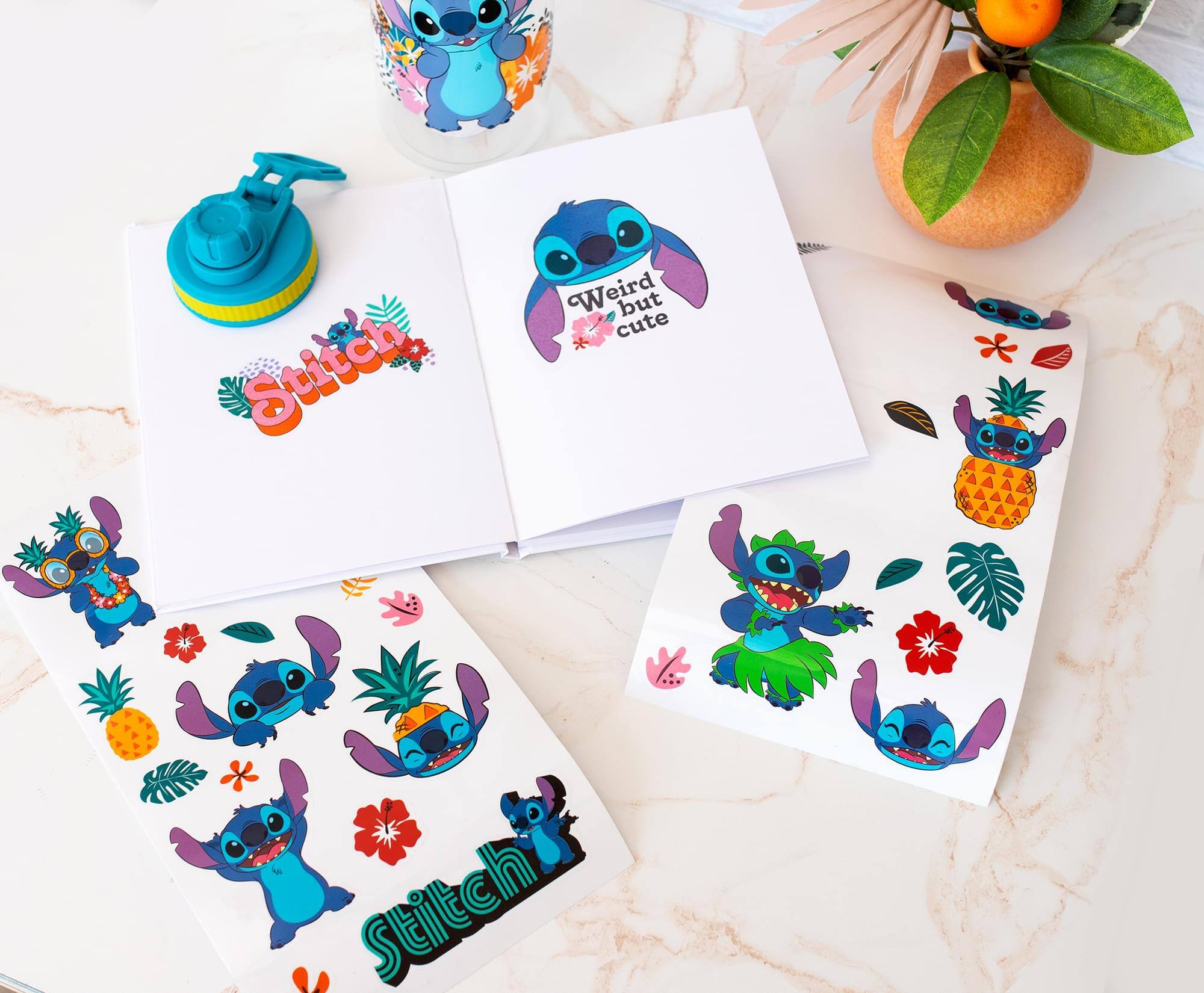 Stitch  
Weird but cute  
Stitch