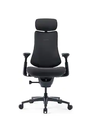Front. LiberNovo - Omni Pro Dynamic Ergonomic Chair-Standard Seat 45cm - Graphite.
