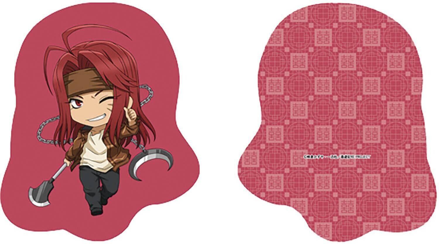 Front. PopMarket - Orange Rouge - Saiyuki Reload Zeroin - Nendoroid Plus Cushion - Sha Gojyo   - Collectibles - Multicolor.