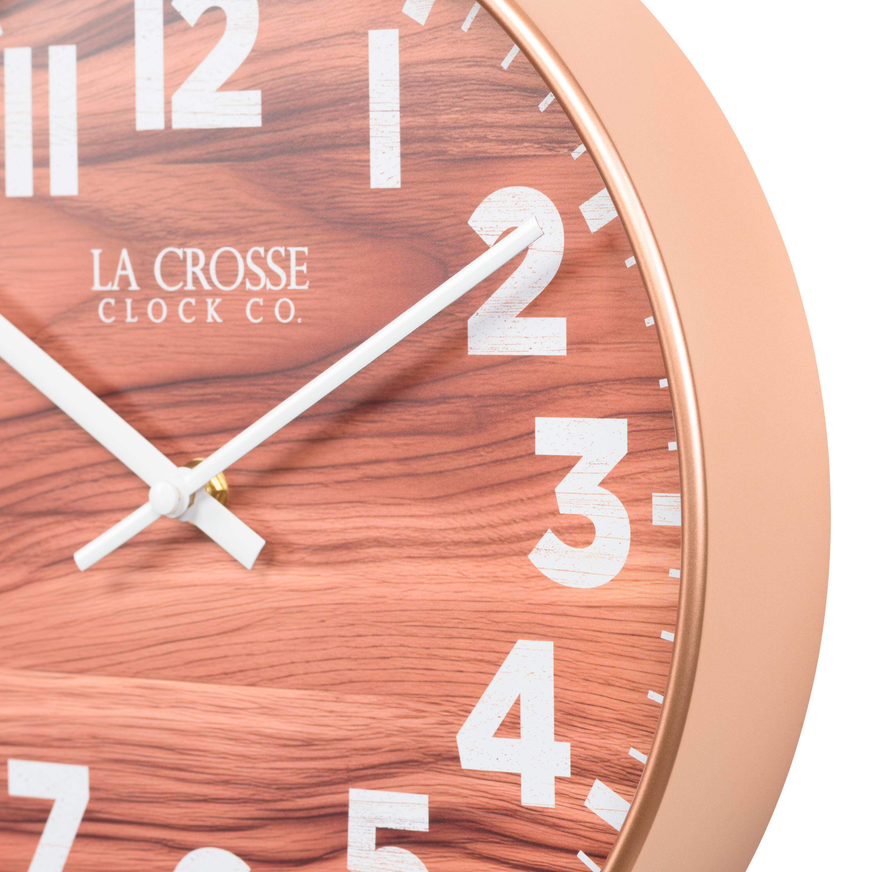 LA CROSSE CLOCK CO.

11 12 1

2 3

4

5

7