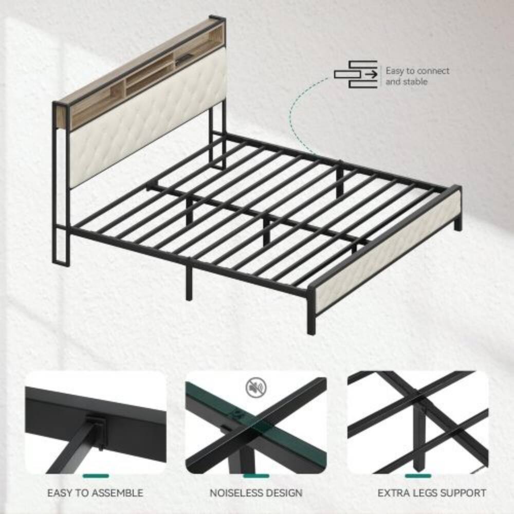 Easy to connect and stable  
EASY TO ASSEMBLE  
NOISELESS DESIGN  
EXTRA LEGS SUPPORT