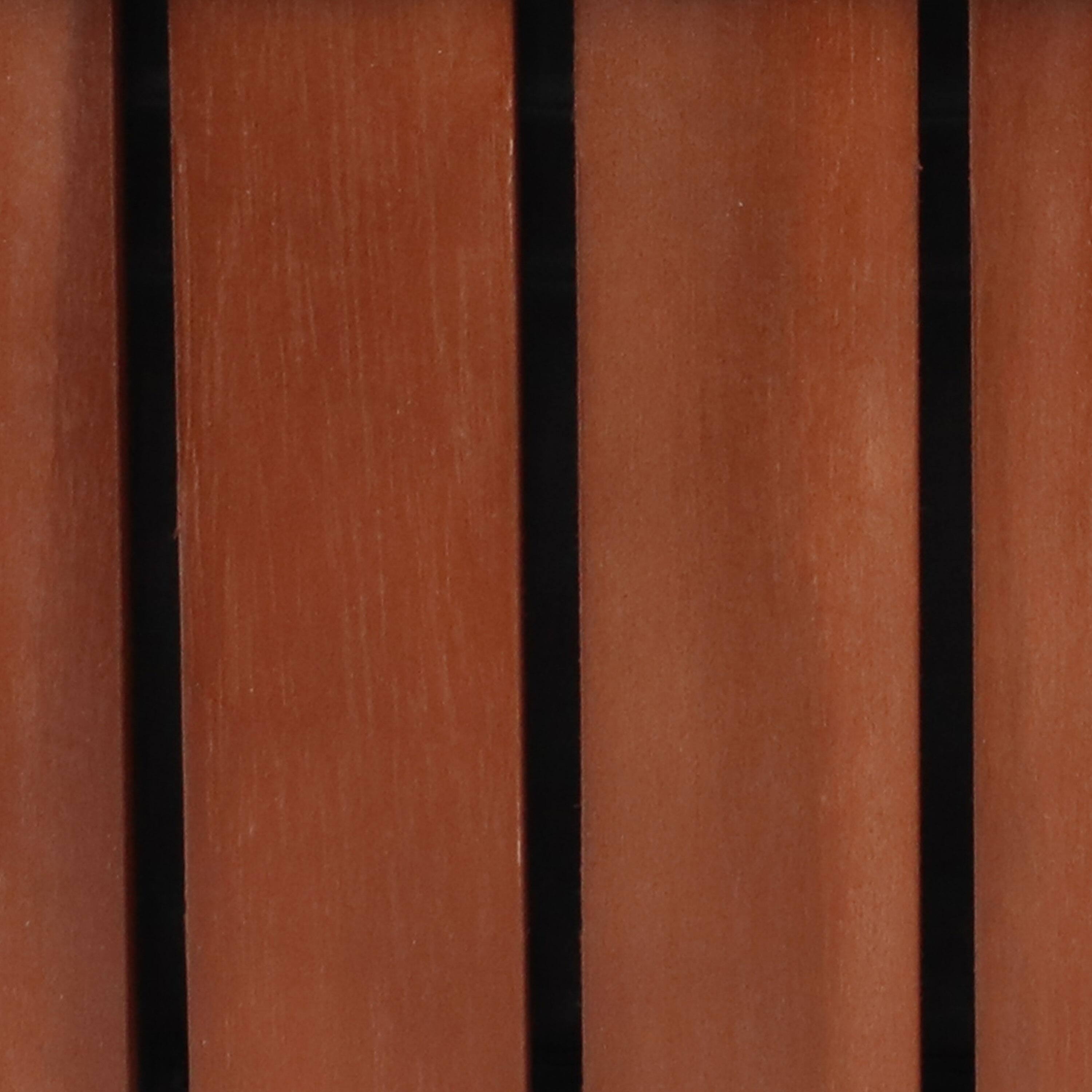 Alt View 5. Sunnydaze - Acacia Wood Slatted Planter Box with Removable Insert - Brown.