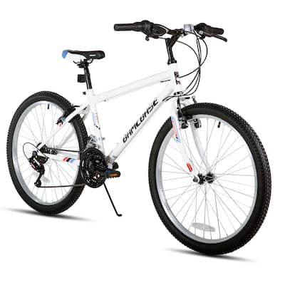 HILAND BAMCBASE Sprague 26 inch Steel Mountain Bike for Adults, 18 HILAND BAMCBASE Sprague 26 inch Steel Mountain Bike for Adults, 18