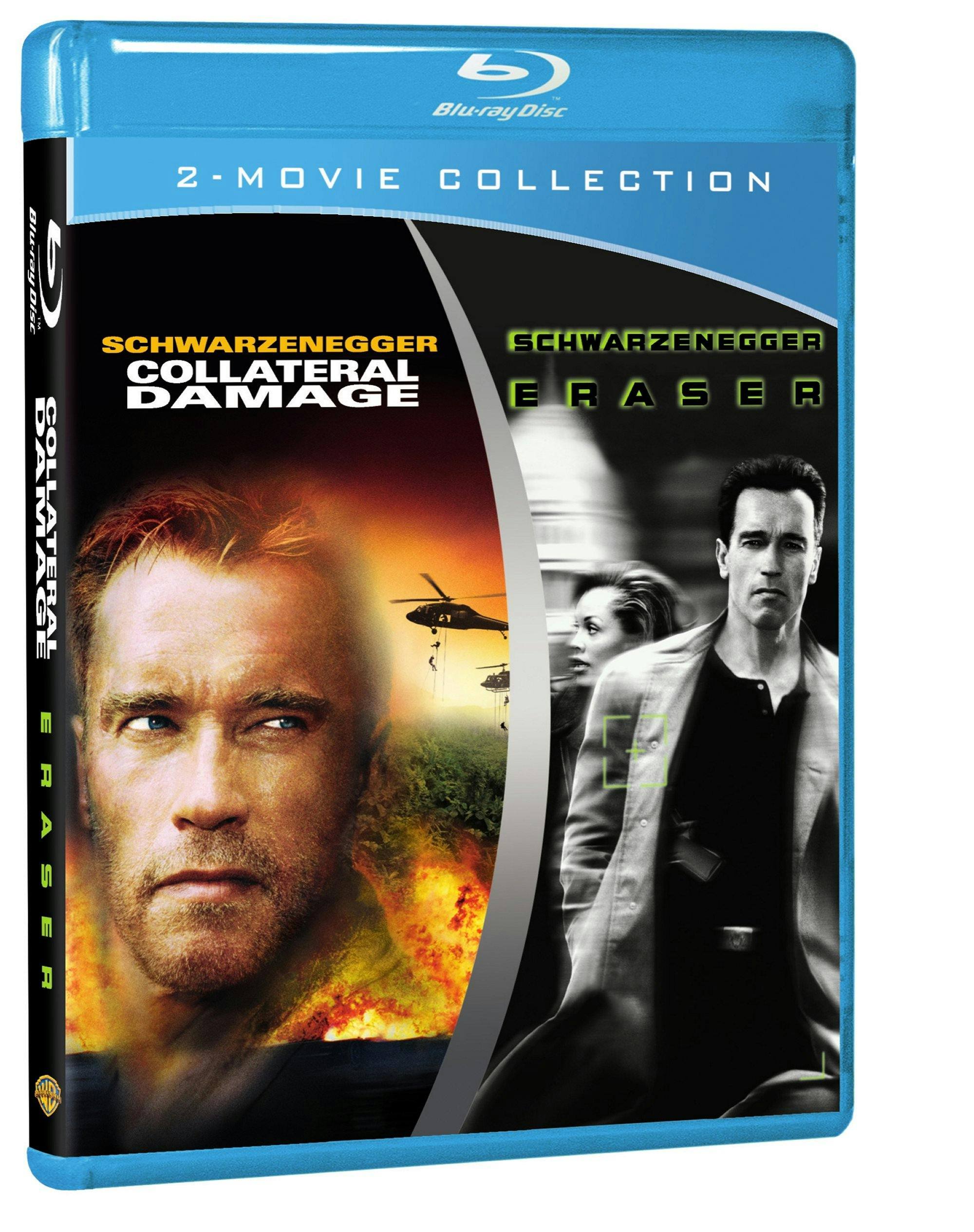 Angle. Eraser/Collateral Damage (Blu-ray Double Feature) [Blu-ray].