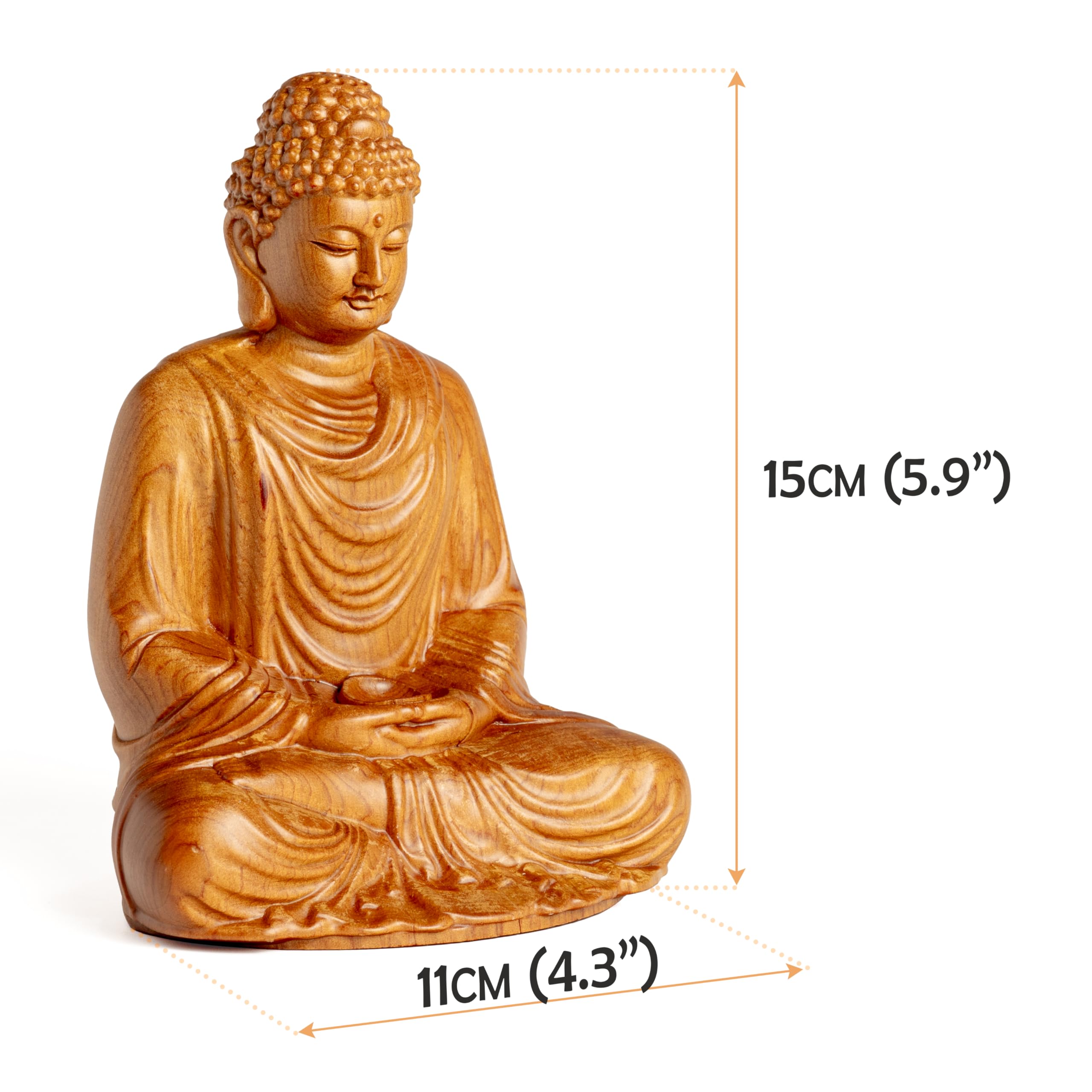 15CM (5.9")  
11CM (4.3")