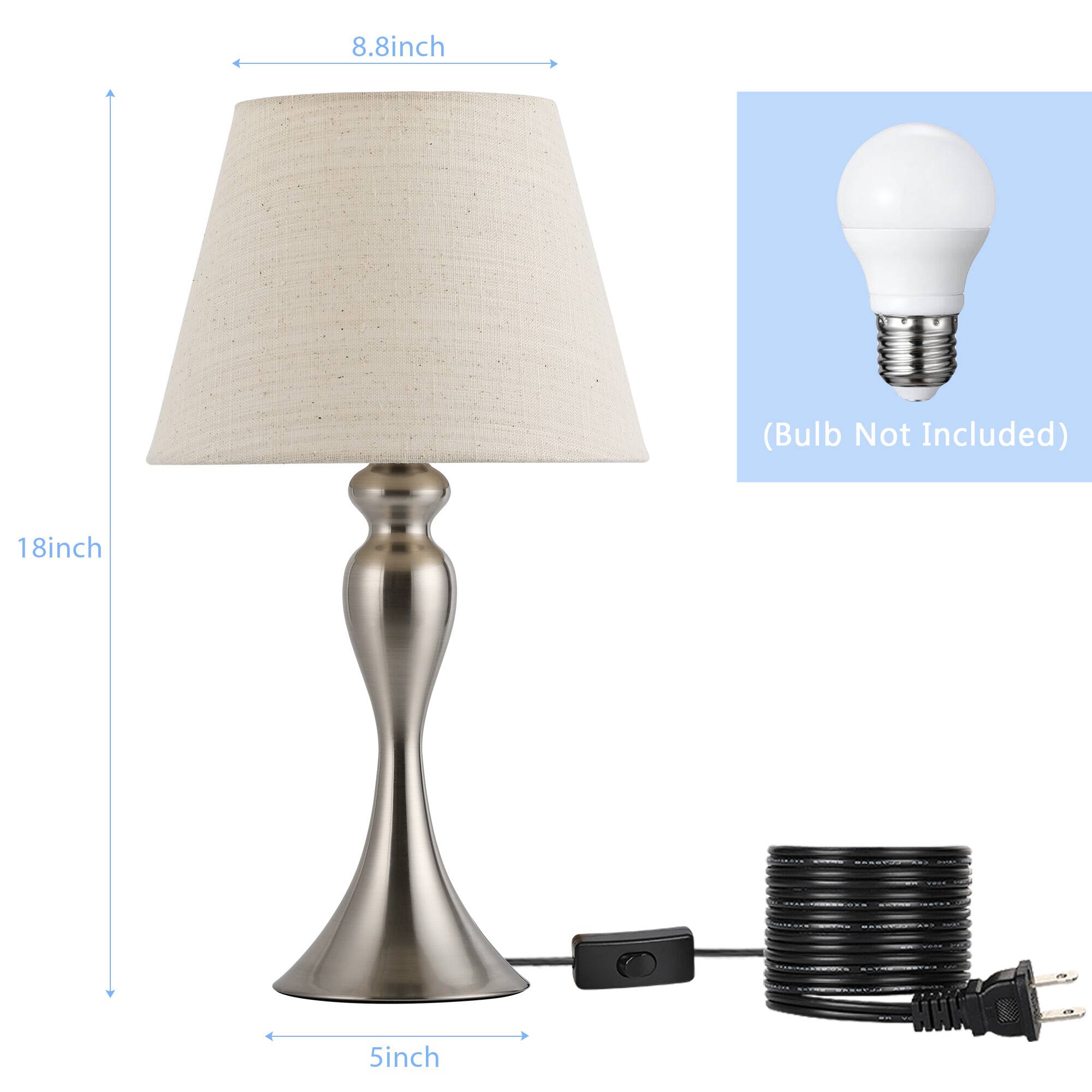 8.8 inch (Bulb Not Included)  
18 inch  
5 inch
