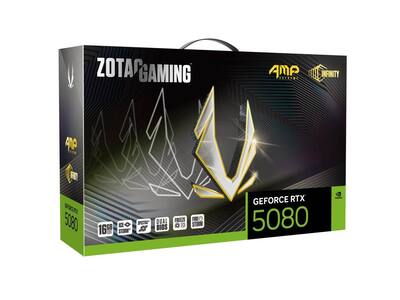 ZOTAC AMP Extreme Infinity GeForce RTX 5080 16GB GDDR7 PCI Express ZOTAC AMP Extreme Infinity GeForce RTX 5080 16GB GDDR7 PCI Express