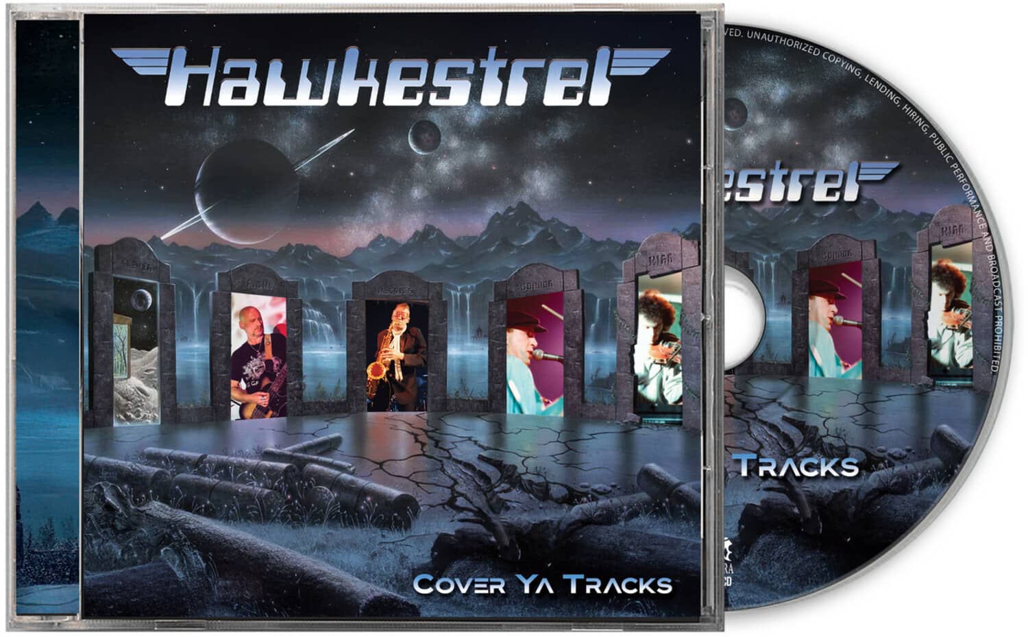 Hawkestrel - Cover Ya Tracks   - COMPACT DISCS [CD] price history on PriceWatchPro