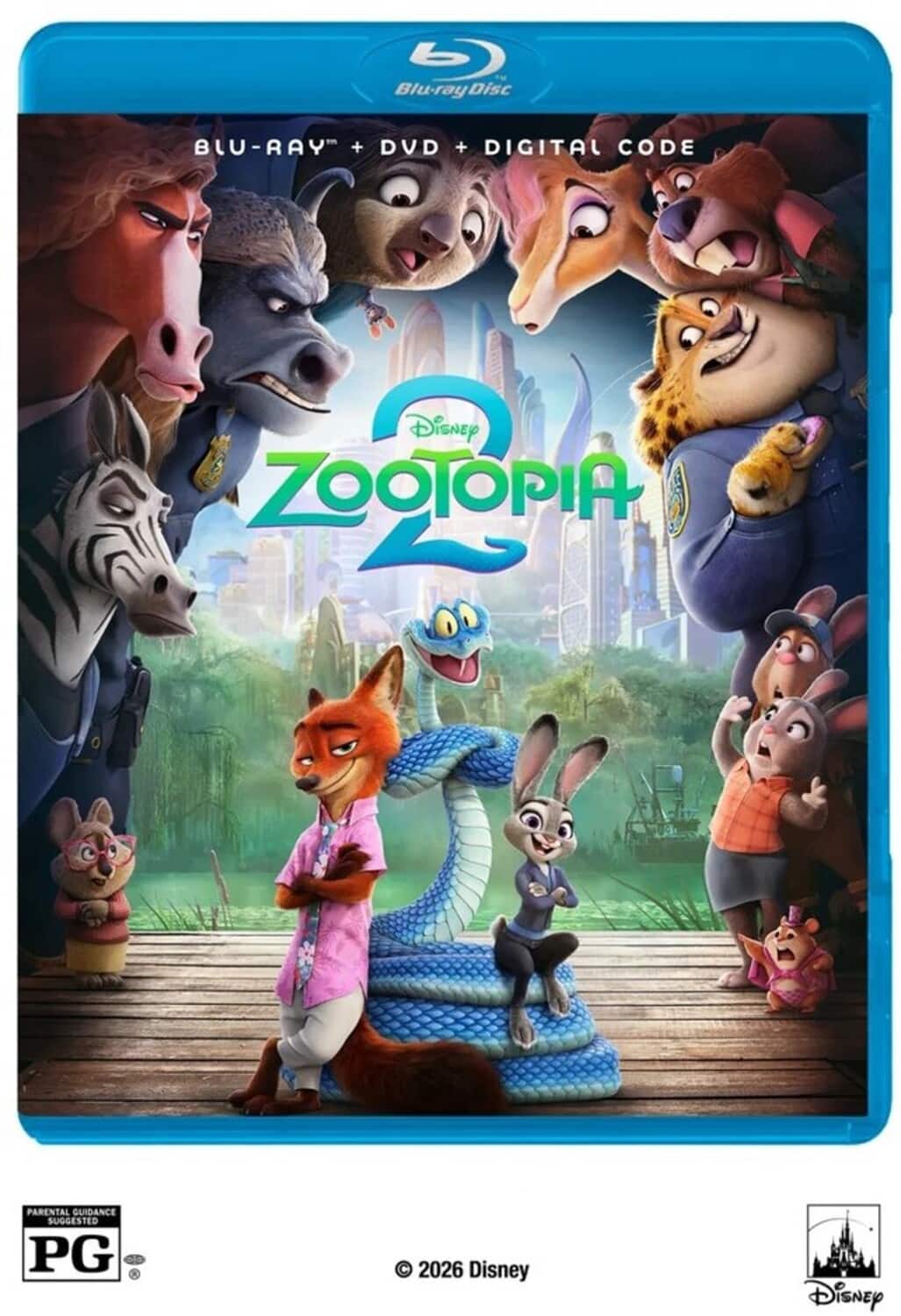 Front. Zootopia 2   - BLU-RAY.
