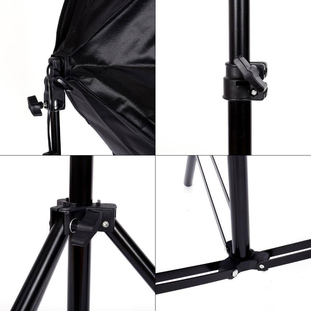 Alt View 4. Winado - 2x Photography Softbox Lighting Stand Photo Equipment Soft Box Studio Light Set.