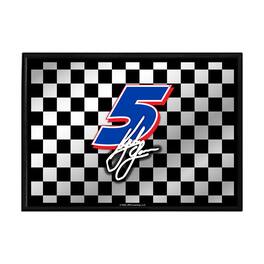 The Fan-Brand - Kyle Larson 19" x 27" Framed Mirrored Wall Sign - Multicolor