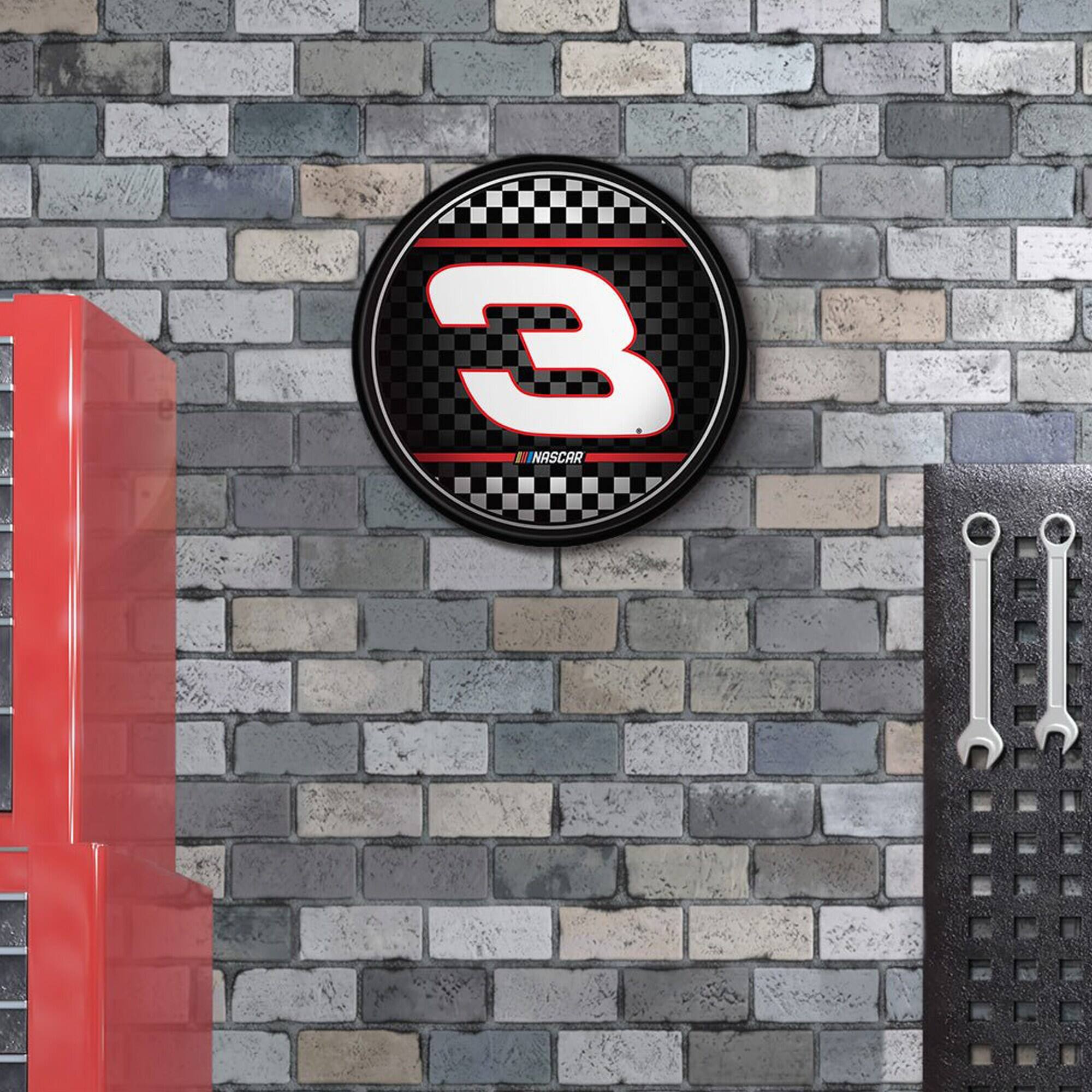 Alt View 3. The Fan-Brand - Austin Dillon 17.5" Modern Disc Wall Sign - Multicolor.