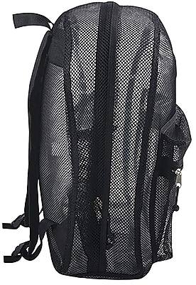 Alt View 1. Staples - Mesh Backpack - Black.