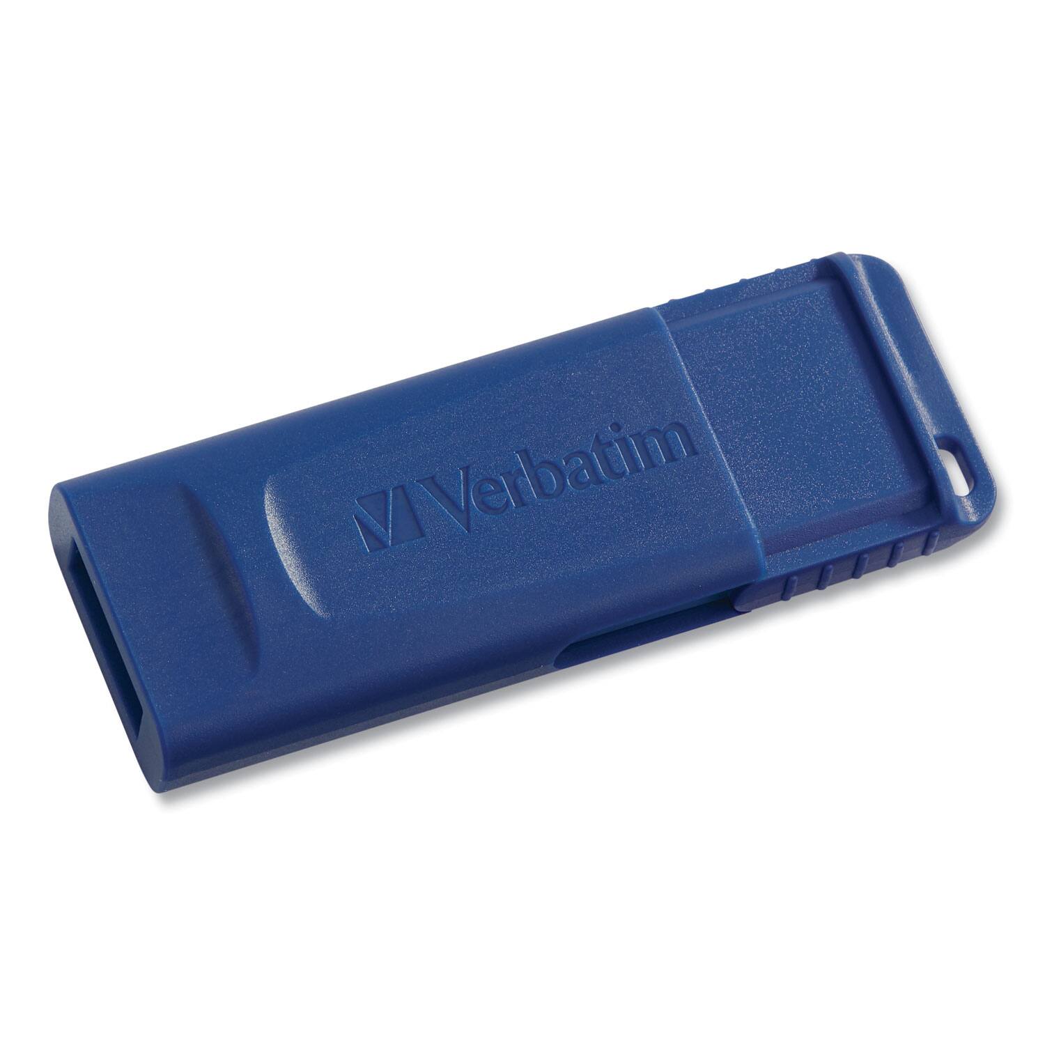Alt View 4. Verbatim - Verbatim 97275 16 GB Classic USB 2.0 Flash Drive - Blue - Blue.