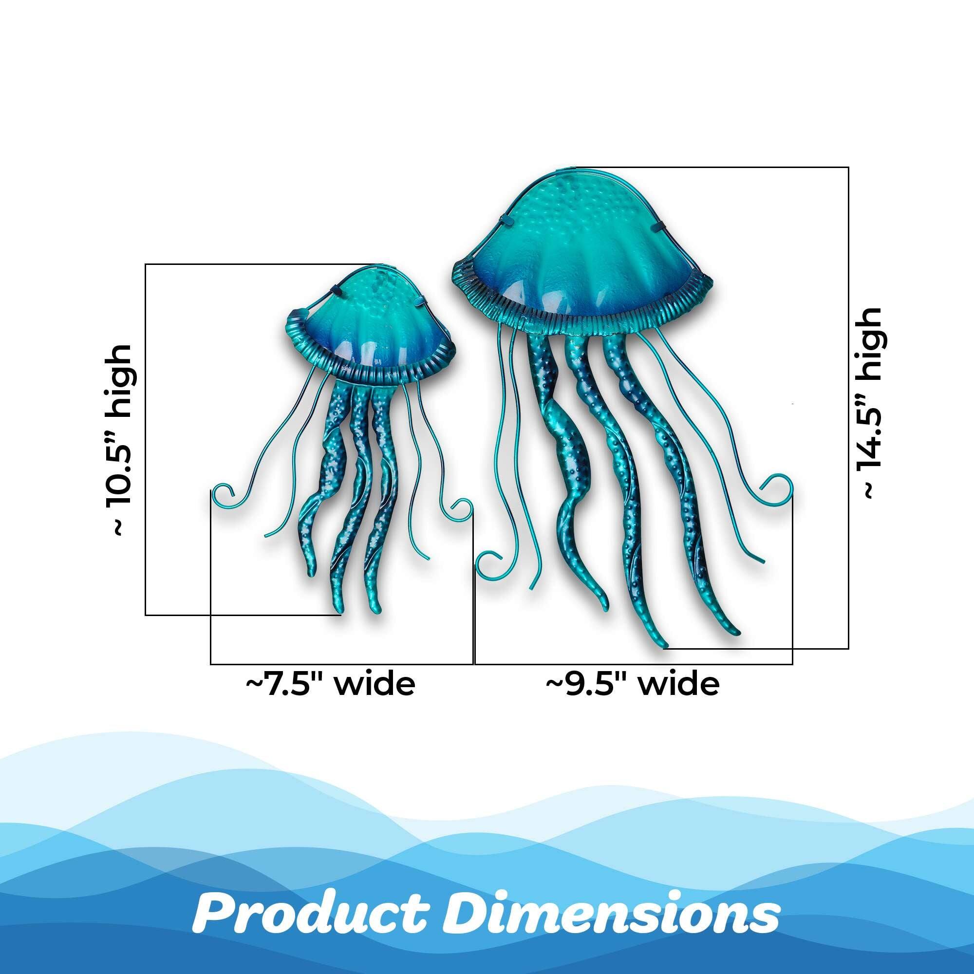 high 10.5" ~ high 14.5" ~ ~7.5" wide ~9.5" wide Product Dimensions