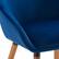 Alt View Zoom 19. CorLiving - Ayla Velvet Side Chair - Navy Blue.
