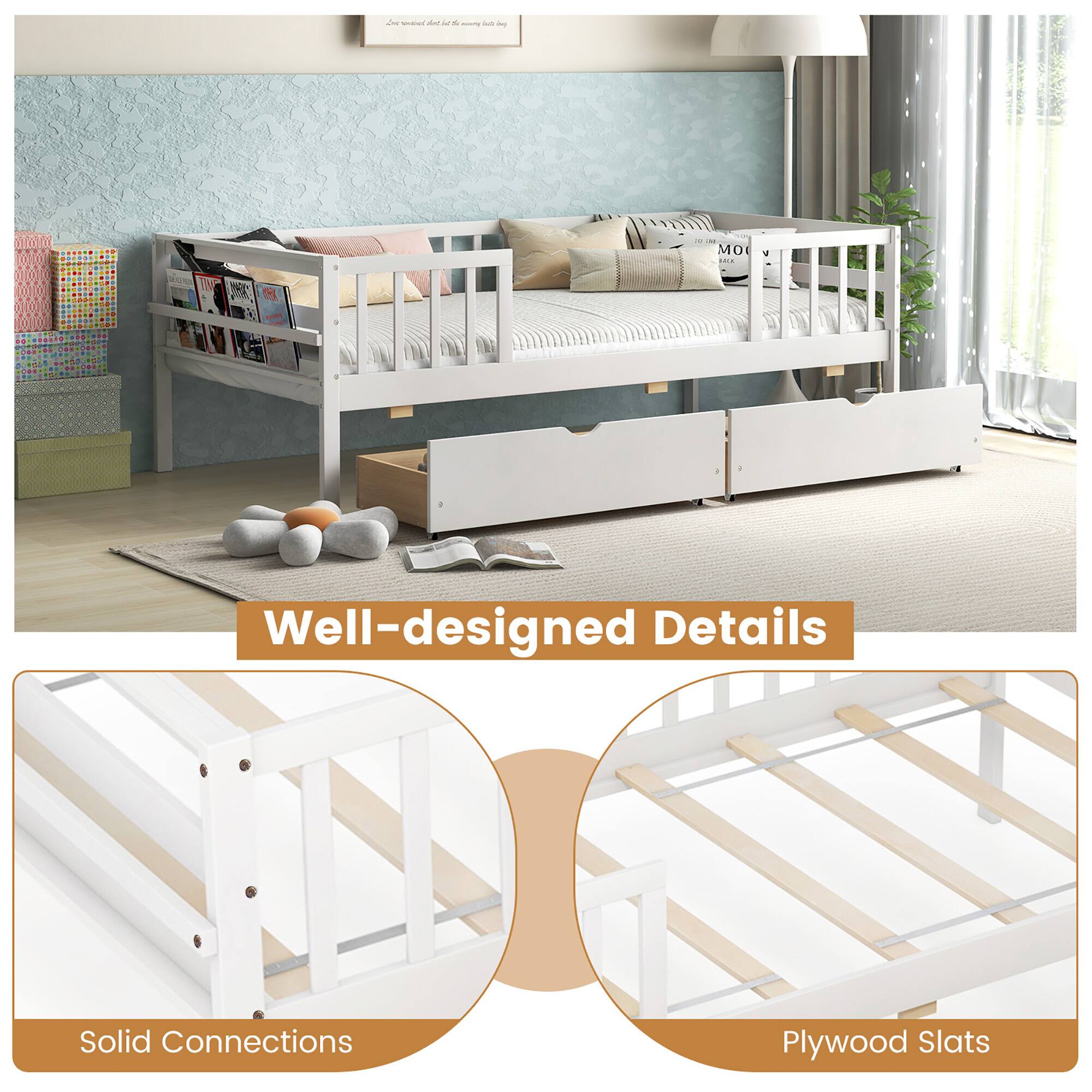 Well-designed Details

Solid Connections

Plywood Slats