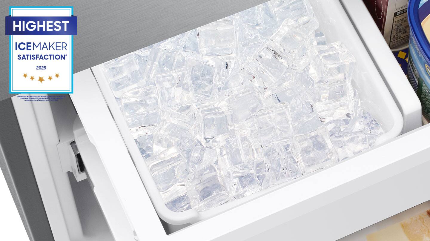 HIGHEST ICEMAKER SATISFACTION* 2025
