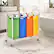 Alt View 13. Costway - 4 Bag Laundry Sorter Cart Clothes Hamper Storage Organizer Removable Bags Wheel - Multi.